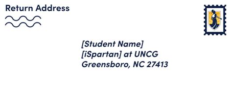 uncg mailing address|uncg postal service.